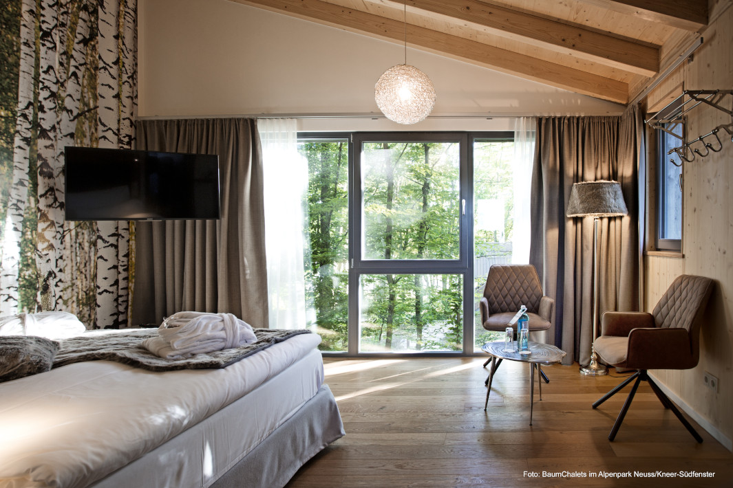 Baumchalets, Neuss. Leistung: GU-Leistung