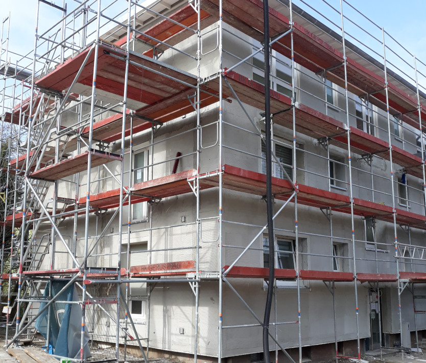 Am Hartweg, Leistung: Serielle Ausstockung