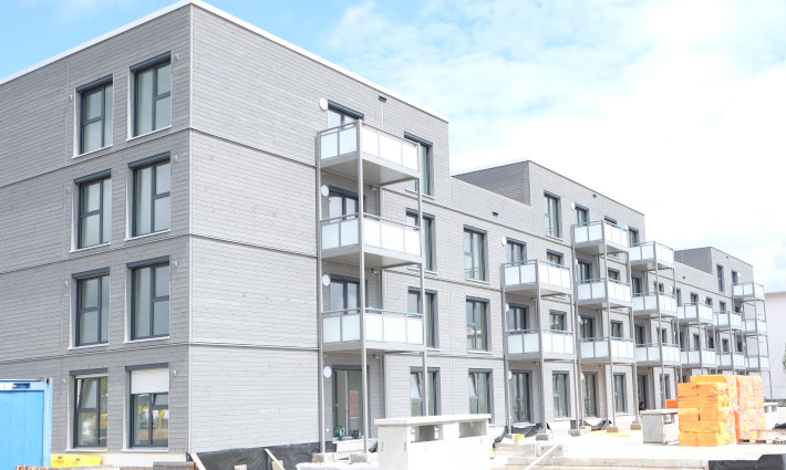5-Geschosser Erlangen, Leistung: Geschlossene Gebäudehülle
