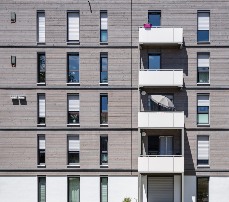 5-Geschosser Erlangen, Leistung: Geschlossene Gebäudehülle