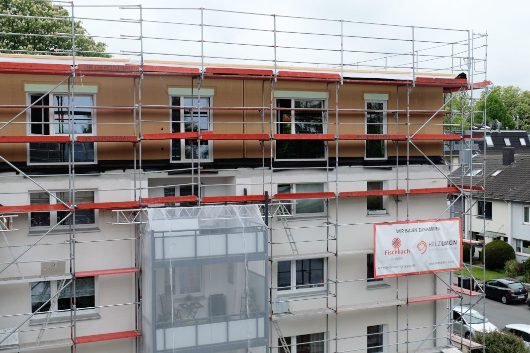 Mörikestraße, Leistung: Serielle Aufstockung