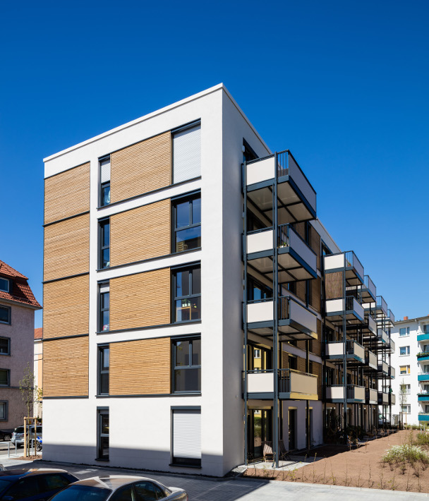 MFH Offenbach (5 Geschosser), Leistung: Geschlossene Gebäudehülle