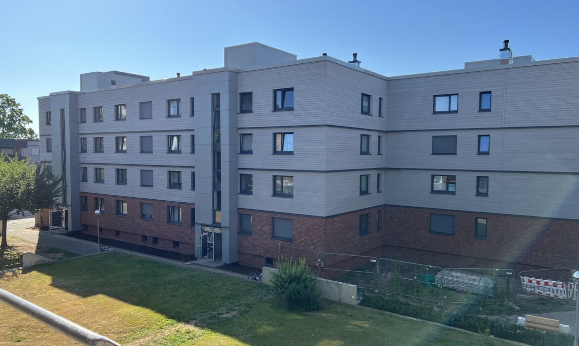 Corellistraße, Leistung: Serielle Fassadensanierung