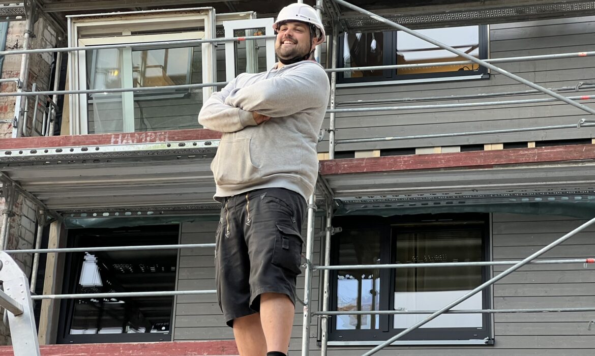 Serielle Fassadensanierung, Corellistraße (Düsseldorf)