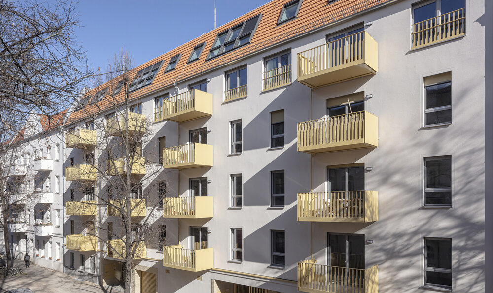 MFH Streustraße, Leistung: Geschlossene Gebäudehülle