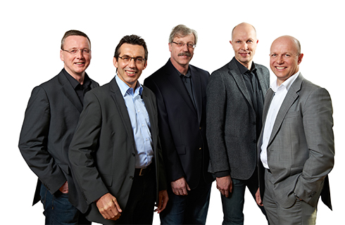 HU-Gesellschafter: Sechs Experten mit einer gemeinsamen Leidenschaft: der professionelle Holzbau.