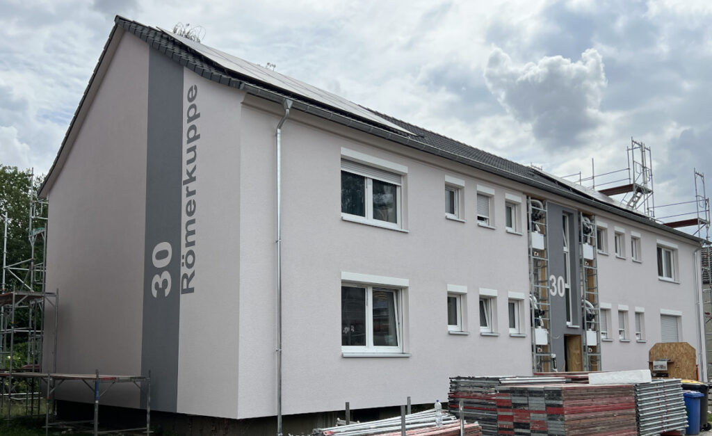 Römerkuppe, Leistung: Serielle Fassadensanierung