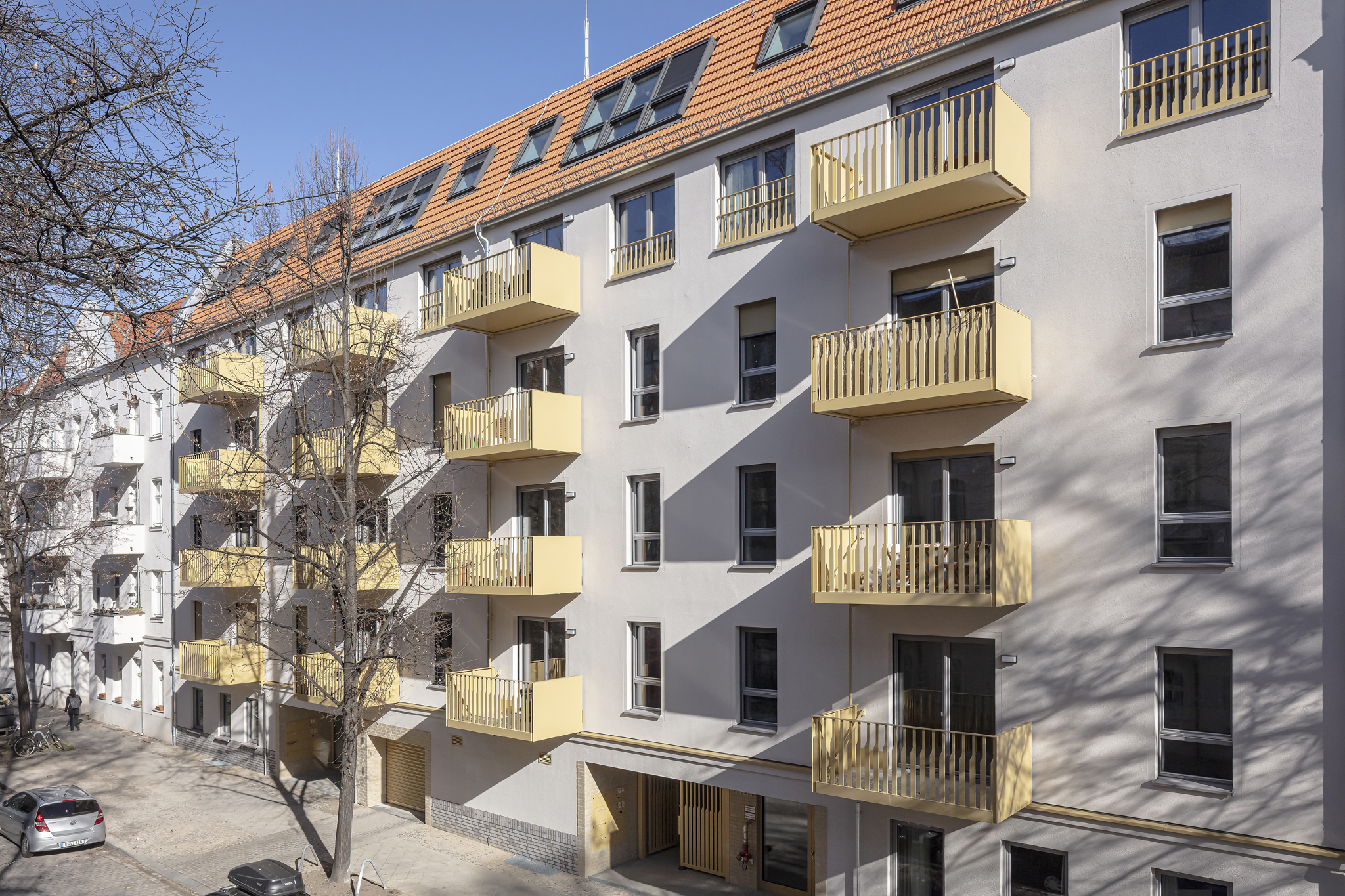 MFH Streustraße, Leistung: Geschlossene Gebäudehülle