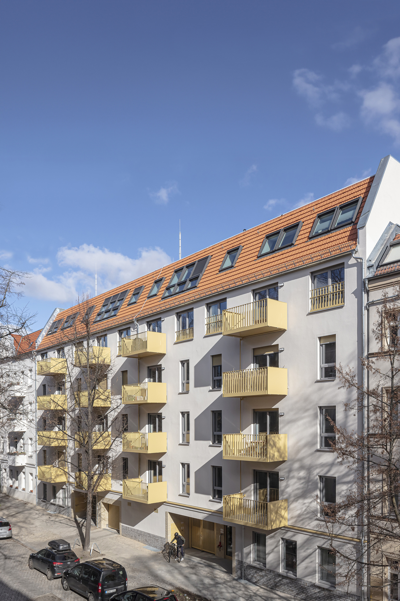 MFH Streustraße, Leistung: Geschlossene Gebäudehülle