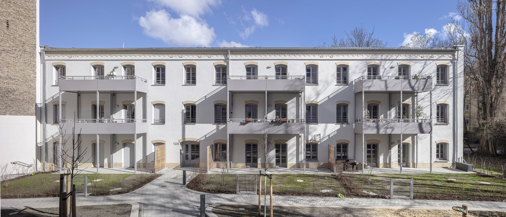 MFH Streustraße, Leistung: Geschlossene Gebäudehülle